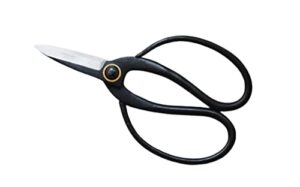 skyhaven harvest pruning scissors, traditional higurashi japanese-style bonsai shears for indoor outdoor gardening. a versatile tool for use around the kitchen, house and garden
