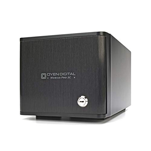 Oyen Digital 40TB Mobius Pro 2C 2-Bay USB-C RAID Hard Drive (3R2-2C-40TB)