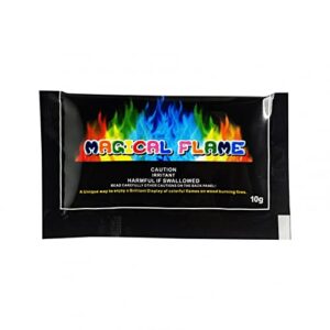 Halloween Party Flames Color Changing Powder for Fire Pit Campfire, Bonfire, Outdoor Fireplace for Carnival Party Festival Decorative Supplies, 10G