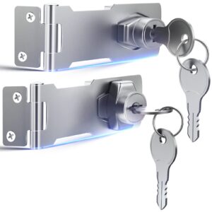 cranach 3 inch zinc alloy chrome finish cabinet lock with key