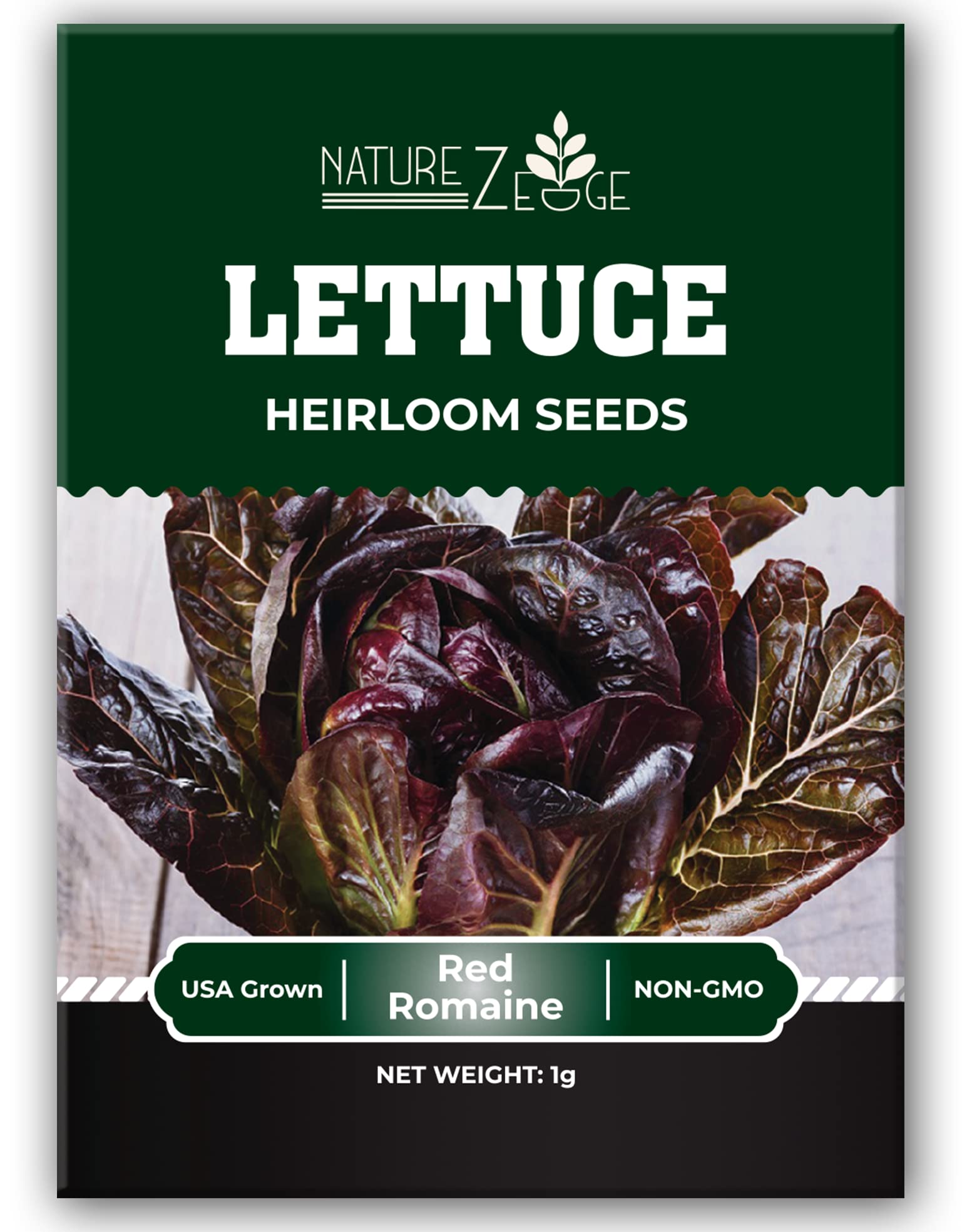 Lettuce Seeds for Planting, Red Romaine Lettuce, Bibb Butter Lettuce, Black Seeded Simpson, Green Ice Iceberg Lettuce, Non-GMO…