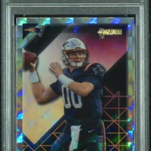 Mac Jones Patriots 2021 Donruss The Rookies Rookie Card #TR-MJO PSA 10 Gem Mint