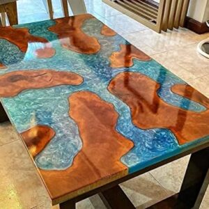 Epoxy Table, Live Edge Wooden Table, Epoxy Resin River Table, Natural Wood,Dining Table, Natural Epoxy Table, Resin Table