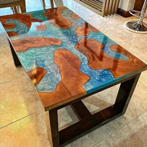 Epoxy Table, Live Edge Wooden Table, Epoxy Resin River Table, Natural Wood,Dining Table, Natural Epoxy Table, Resin Table