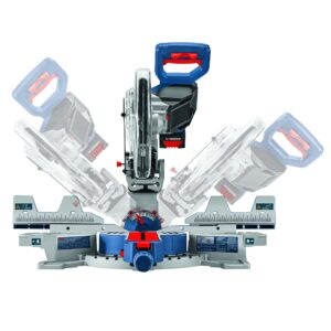 BOSCH GCM18V-10SDN14 PROFACTOR™ 18V 10 In. Dual-Bevel Slide Miter Saw Kit with (1) CORE18V® 8 Ah High Power Battery