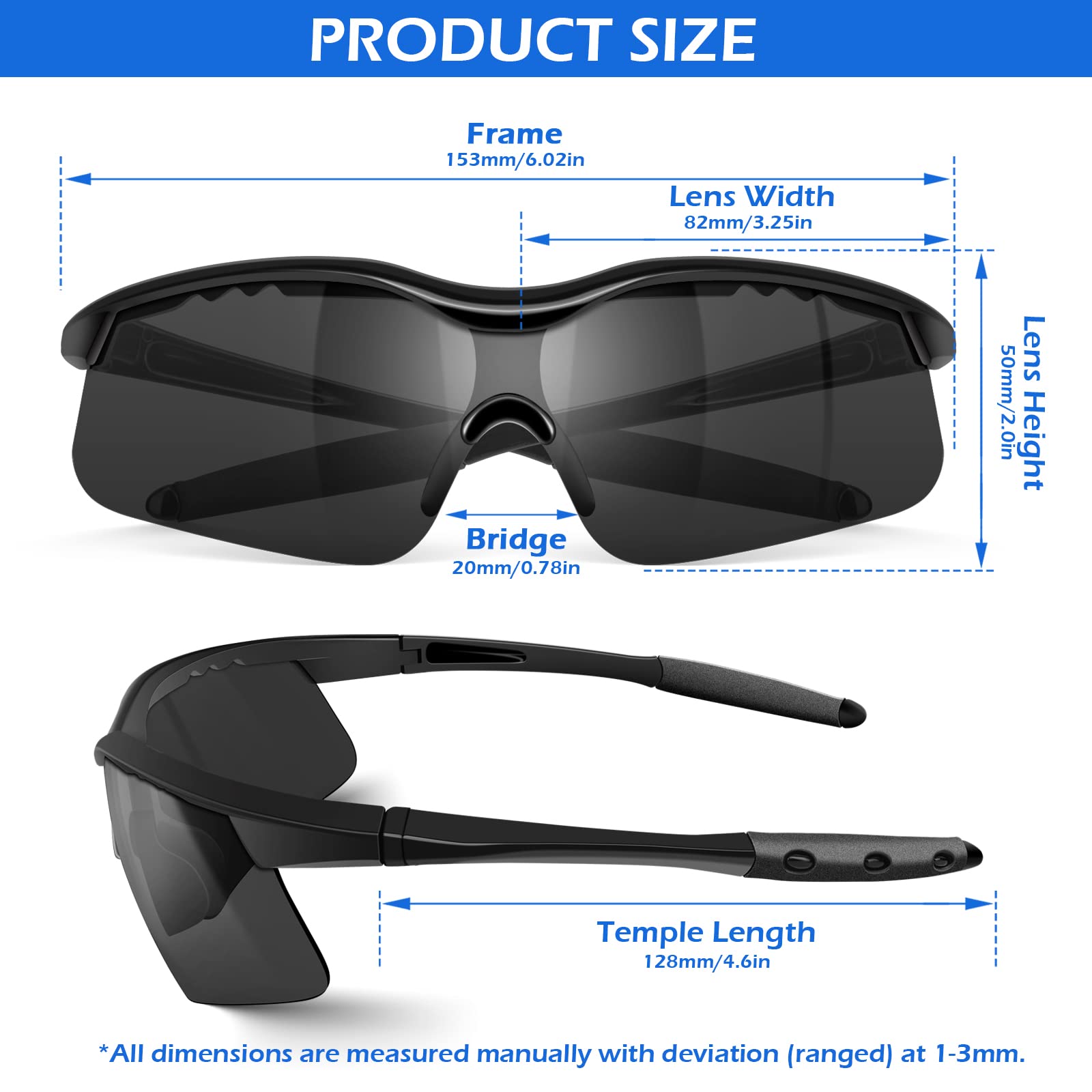 OXG 12 Pairs Safety Glasses, ANSI Z87.1 UV Protection Impact Resistant Safety Goggles for Women Men (Grey Lens, Black Frame)