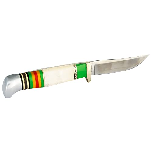 Vietnam War Gear US Army Est. – Kissing Crane Vietnam Fixed Blade Knife with Sheath – A Great Gift for Vietnam Veterans and Collectors of Military Memorabilia/Art