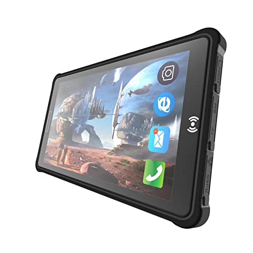 Sincoole Rugged Tablet, 8" IP67 Water Resistant Android 11 Rugged Tablet with Octa-Core CPU (RAM/ROM 4GB+64GB)