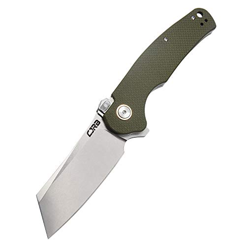 CJRB Crag Green Bundled with Crag Black Great EDC Knife Companion