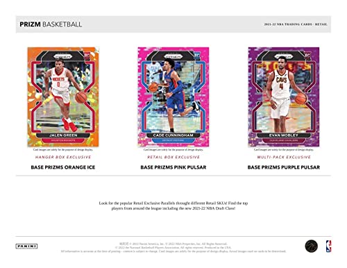 2021 Panini Prizm NBA Basketball BLASTER box (6 pks/bx)