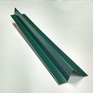 hr metal roof snow guards, snow stops 80ft kit (mid-mich forest green)