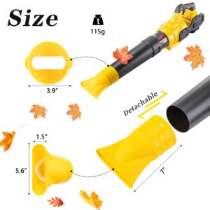 Flat Nozzle for DeWalt 60V MAX Flexvolt Leaf Blower Flat, Work for DeWalt DCBL772X1 & DCBL772B & DCMBA572(1 Pack, no Tool)