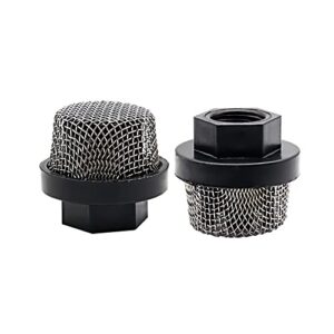 yeshinda 2 packs 700-805 or 700805 3/4" unf inlet filter screen suction strainer for airless paint sprayer 440