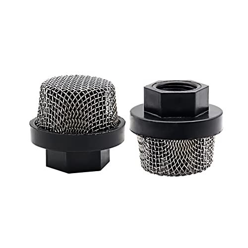 YESHINDA 2 packs 700-805 or 700805 3/4" UNF Inlet Filter Screen Suction Strainer for Airless Paint Sprayer 440