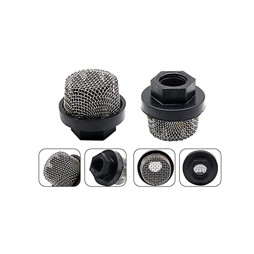 YESHINDA 2 packs 700-805 or 700805 3/4" UNF Inlet Filter Screen Suction Strainer for Airless Paint Sprayer 440