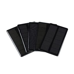 sunyima 5pcs polycrystalline mini solar panels solar cells solar system kit 6v 180ma 133mm x 73mm/5.23"x 2.87" for diy electric toy materials photovoltaic cells solar diy system kits