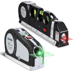 green and red laser level, qooltek multipurpose cross line laser for hanging pictures