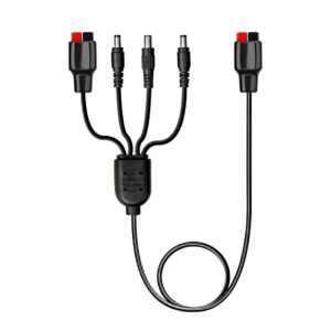rockpals anderson cable for solar panel, compatible with most of solar generator, anderson connector / 5.5 * 2.1mm / 6.5 * 3.0mm / 8mm