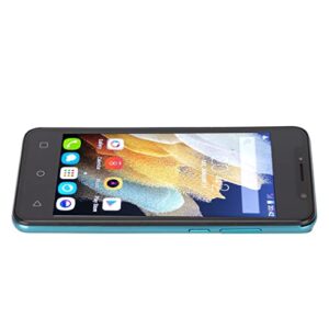 PUSOKEI Unlocked Cell Phone, Android 10 Smartphone, 5.0in HD Plus Screen, 10 Cores Processor, 1GB RAM 4GB ROM, 24MP&48MP Camera, Dual SIM Slot, 4900mah Battery, (No GPS and Gravity Sensing)(Green)