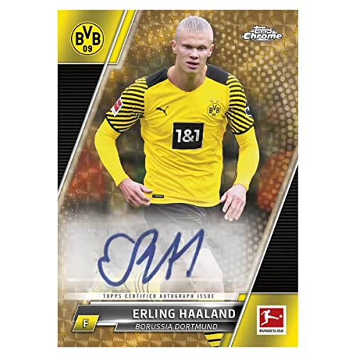 2021/22 Topps Chrome Bundesliga Soccer HOBBY box (18 pks/bx)