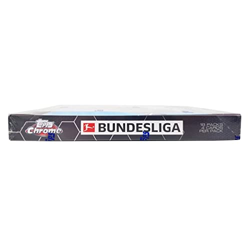 2021/22 Topps Chrome Bundesliga Soccer HOBBY box (18 pks/bx)