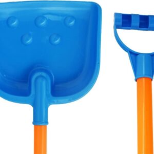 Black Duck Brand Snow Shovel - Measures 25.75'' x 8.66'' - Great for The Snow, The Beach, and Other Outdoor Activities! (1 Pack Blue)