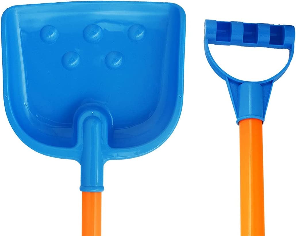 Black Duck Brand Snow Shovel - Measures 25.75'' x 8.66'' - Great for The Snow, The Beach, and Other Outdoor Activities! (1 Pack Blue)