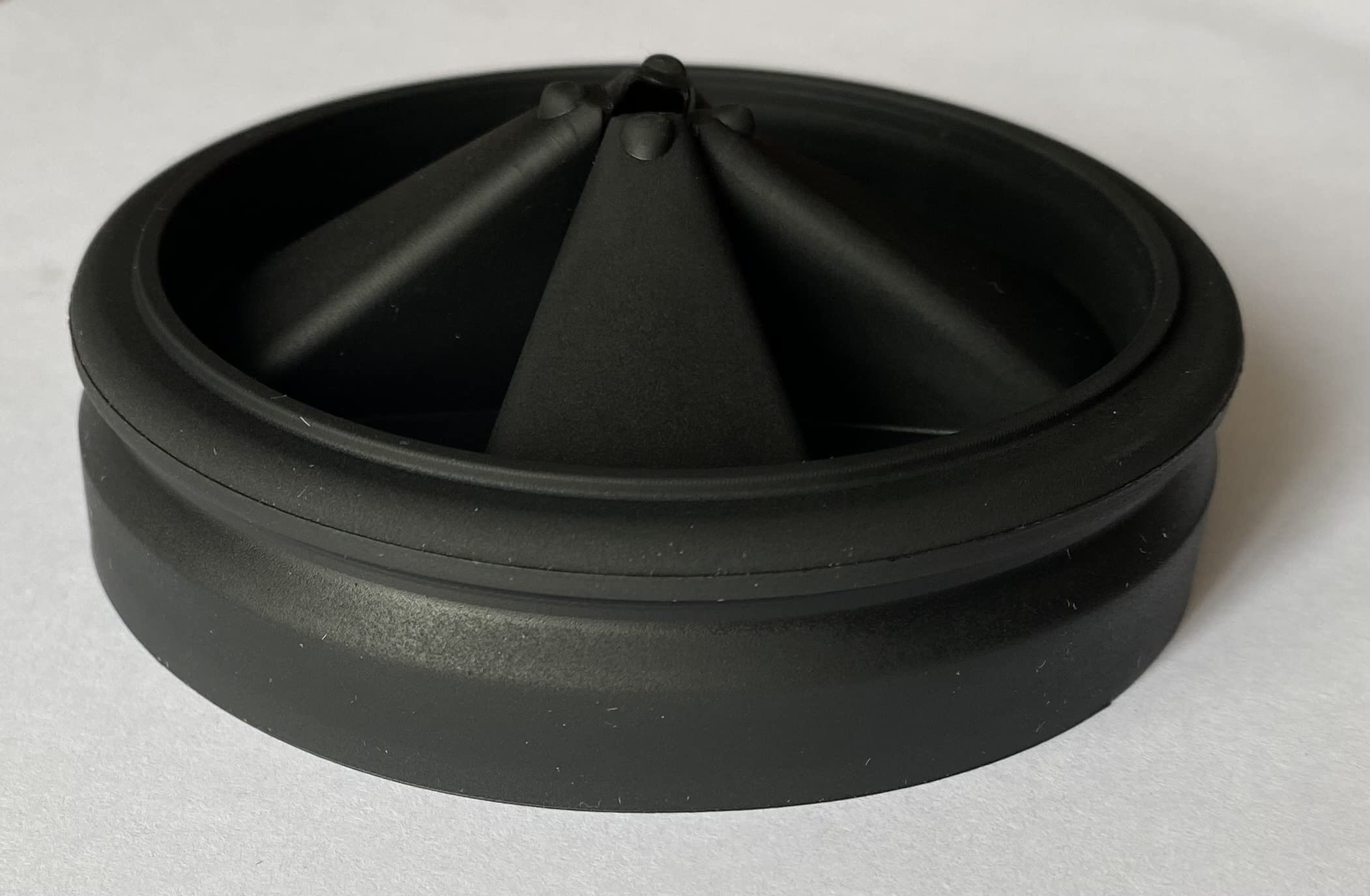 Sink Baffle Splash Guard for In-Sink-Erator Garbage Disposals, 3.25" inside diameter, Antimicrobial, QCB-AM for EVOLUTION Series InSinkErator disposals