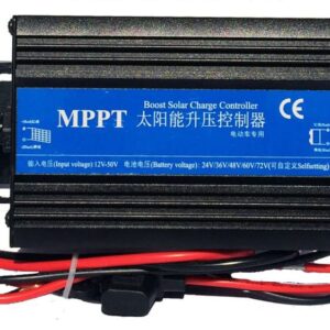 MPPT Solar Charge Controller LED Display Solar Panel Battery Regulator Charge Controller Max 300W for Lithium Lead-Acid Lithium Iron Batteries 24V/36V/48V/60V/72V