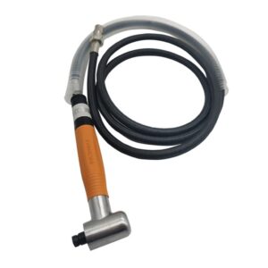 eaarliyam pneumatic micro grinder angle air 90 degree 3mm die pencil polisher tool accessories kit orange power tools