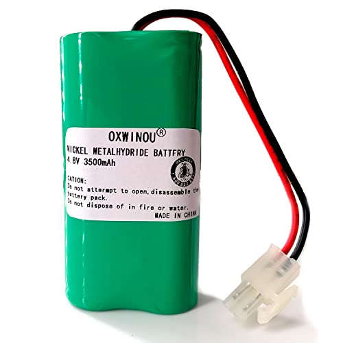 OXWINOU for Mosquito Magnet MM565021 HHD10006 Liberty Plus Executive Trap Commander Trap MMBATTERY MM3100 MM3300 MM3400 H-SC3000X4 4.8V 3500mAh (1-Pack)