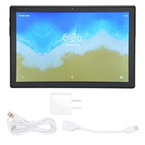 Rongm Tablet PC, Dual Band WiFi 5G 4G RAM 128G ROM Touch Screen Tablet for Home Writing (US Plug)