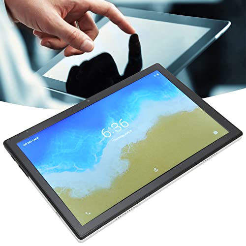 Rongm Tablet PC, Dual Band WiFi 5G 4G RAM 128G ROM Touch Screen Tablet for Home Writing (US Plug)