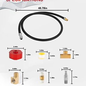 HND1.2CD Dual System Extended Run Generator Fuel Kit for Honda EU1000i, EU2000i, EU2200i, Polaris P1000i, Champion 2000, Generac and Kipor Generators (Without Fuel Tank)