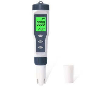 paddsun 3 in 1 digital ph meter with atc ph tester, tds/ph/temperature meter, 0.01 resolution high accuracy pen type tester, water tester for water, wine, spas and aquariums