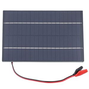 evtscan 4w 18v 230ma portable mini solar panel, 8x5 inch monocrystalline solar cell panel, for calculators, watch, security cameras, led flashlights, mobiles and laptops