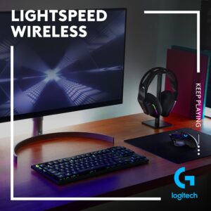 Logitech G915 TKL Tenkeyless Lightspeed Wireless RGB Mechanical Gaming Keyboard + Logitech G502 Lightspeed Wireless Gaming Mouse