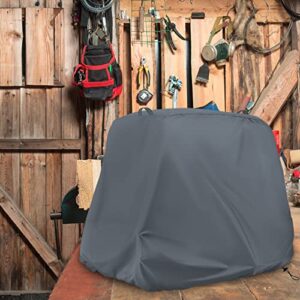 TORUTA Miter Saw Cover 600D Heavy Duty Oxford Cloth 27.55"Lx23.62"Wx27.55"H Water and Sun Protective Cover for Composite Wood Saws