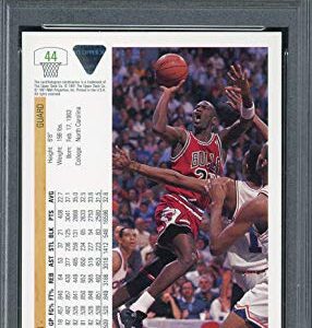 Michael Jordan 1991 Upper Deck Basketball Card #44 Graded PSA 8