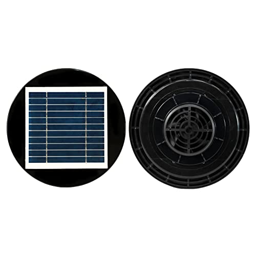 Quietcool Solar Utility Fan for Sheds, Greenhouses, Portable Restrooms and more