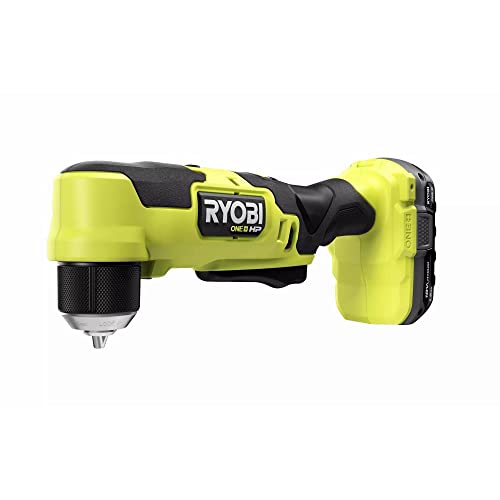 RYOBI 18V ONE+ HP Brushless Compact Right Angle Drill Kit - PSBRA02K