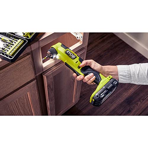 RYOBI 18V ONE+ HP Brushless Compact Right Angle Drill Kit - PSBRA02K