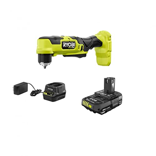 RYOBI 18V ONE+ HP Brushless Compact Right Angle Drill Kit - PSBRA02K