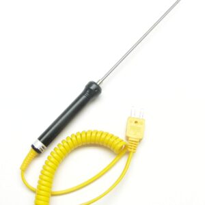 Stainless Steel K-Type Thermocouple Insertion Probe Type K, 6 in