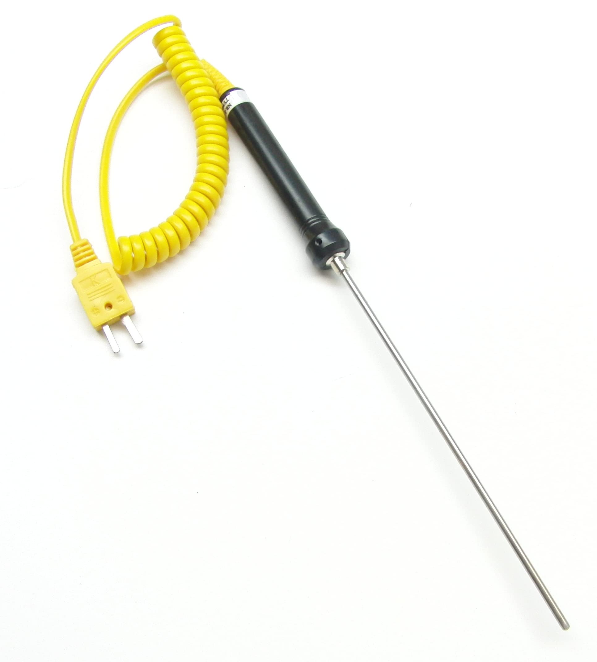 Stainless Steel K-Type Thermocouple Insertion Probe Type K, 6 in