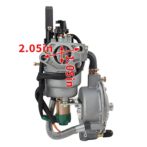 partszen Carburetor Dual Choke Fuel Manual Generator LPG CNG Conversion Kit for Honda GX390 188F 13-14Hp 4.5-5.5KW Gasoline 100153 100165 100296 100155 100230 100297 Engine