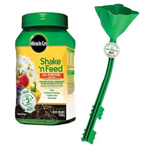 miracle-gro shake 'n feed with universal snap-on feeder watering wand accessory
