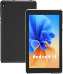 cupeisi 8 inch android 11 tablets, 2gb ram+32gb rom tablet, quad-core processor tablet pc, 1280 * 800 ips hd display 4300mah battery, 2mp+5mp dual camera tableta