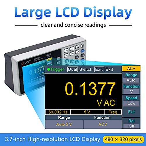 OWON XDM1041 Bench-Type Digital Multimeter True RMS High Accuracy Universal Desktop Multimeters