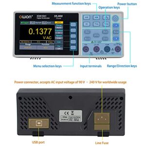 OWON XDM1041 Bench-Type Digital Multimeter True RMS High Accuracy Universal Desktop Multimeters